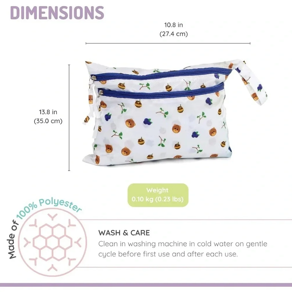Melii Wet Bag Bear Multi